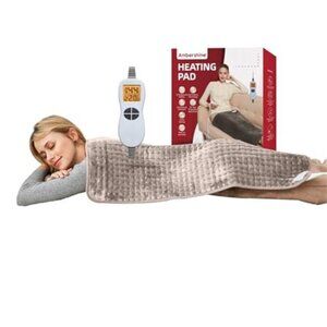 XXXL Heating Pad Large Electric Heating Pad Back Neck Shoulder Pain Relief Pad